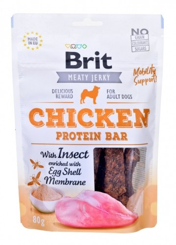 BRIT Meaty Jerky Meaty Protein bar Chicken - Dog treat - 80 g image 3