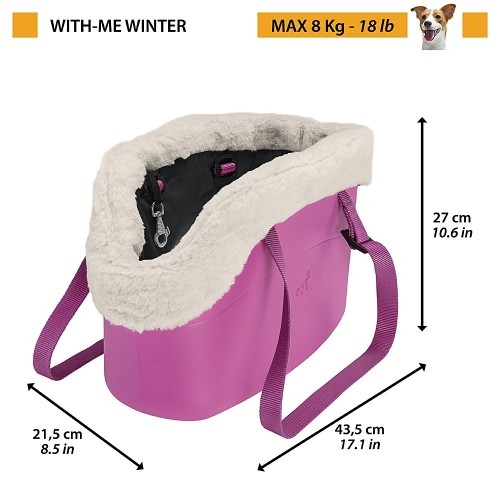 FERPLAST With-me Winter - dog carrier image 3