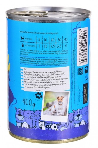 DOLINA NOTECI Superfood Veal with lamb - Wet dog food - 400 g image 3