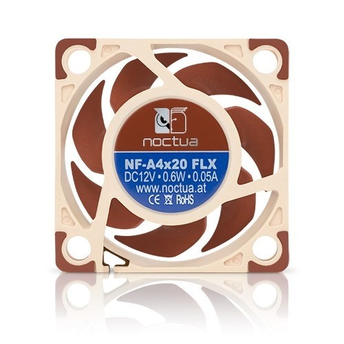 Noctua NF-A4x20 FLX Computer case Fan 4 cm Beige, Brown image 3