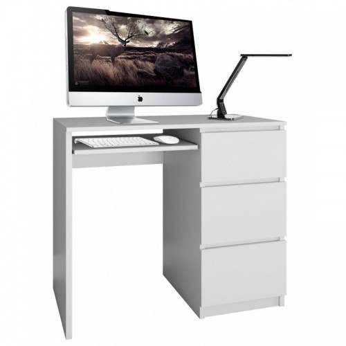 Top E Shop Topeshop LIMA PRAWE BIEL MAT computer desk White image 3