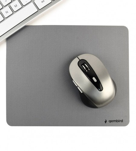 Gembird MP-S-G mouse pad, microguma, grey image 3
