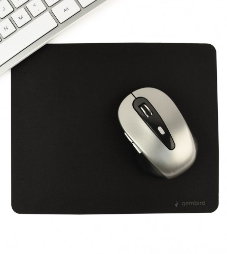 Gembird MP-S-G mouse pad, microguma, black image 3
