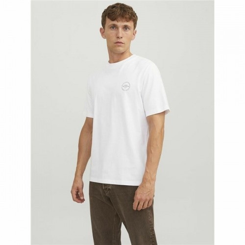 Men’s Short Sleeve T-Shirt Jack & Jones lushield White Men image 3