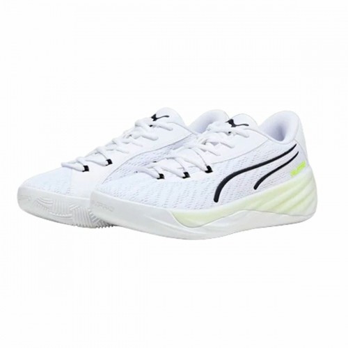 Basketbola Apavi Pieaugušajiem Puma All-Pro Nitro Balts image 3