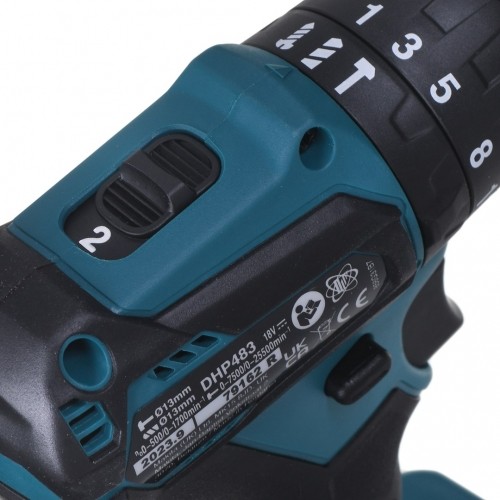 Makita DHP483Z drill 1700 RPM Black, Blue image 3