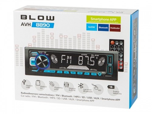 BLOW AVH-8890 radio Car Black image 3