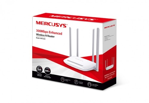 Mercusys MW325R | WiFi maršrutētājs | 2,4GHz, 5x RJ45 100Mb|s image 3
