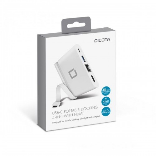 USB-разветвитель Dicota D31730 Белый image 3
