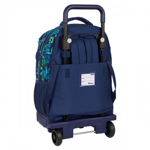 El NiÑo Школьный рюкзак с колесиками El Niño Glassy Тёмно Синий 33 X 45 X 22 cm image 3