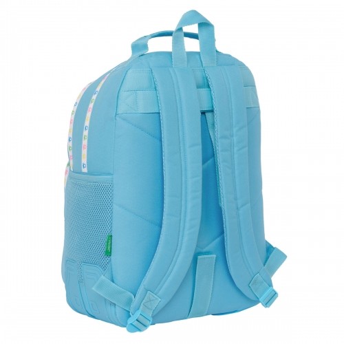 Школьный рюкзак Benetton Spring Celeste 32 x 42 x 15 cm image 3