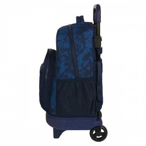 School Rucksack with Wheels Batman Legendary Navy Blue 33 X 45 X 22 cm image 3