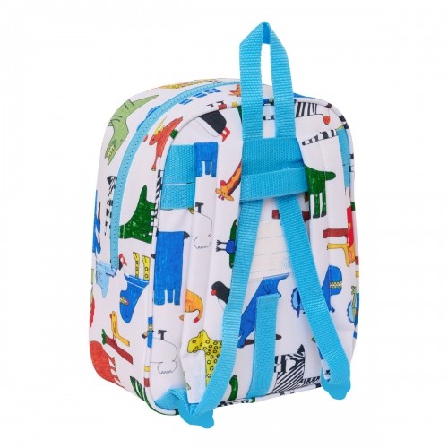 Детский рюкзак Algo de Jaime Белый 22 x 27 x 10 cm image 3