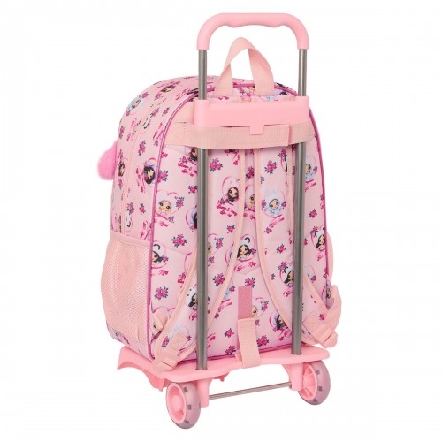 School Rucksack with Wheels Na!Na!Na! Surprise Fabulous Pink 33 x 42 x 14 cm image 3