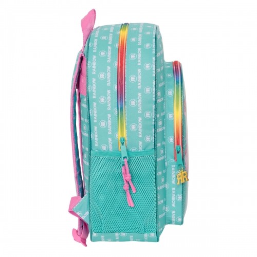 Школьный рюкзак Rainbow High Paradise бирюзовый 32 X 38 X 12 cm image 3