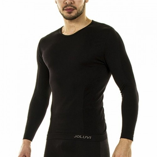 Children's Thermal T-shirt Joluvi Performance Black image 3