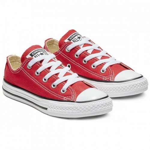 Bērnu Ikdienas Apavi Converse Chuck Taylor All Star Sarkans image 3