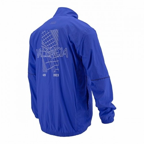 Men's Sports Jacket New Balance Valencia Marathon Blue image 3