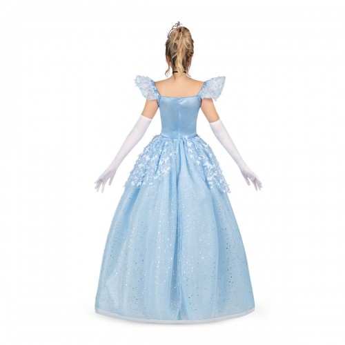 Costume for Adults My Other Me Blue Princess (3 Pieces) image 3