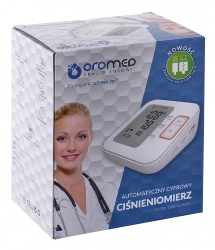 Oromed HI-TECH MEDICAL ORO-N2 BASIC blood pressure unit Upper arm Automatic image 3