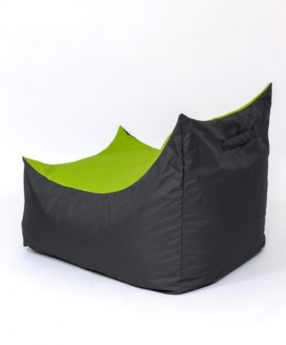 Go Gift Sako bag pouffe Tron black-green XXL 140 x 90 cm image 3