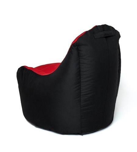 Go Gift Sako Boss sack pouffe black-red XXL 140 x 90 cm image 3
