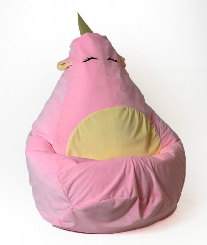 Go Gift Unicorn pink XL 130 x 90 cm Sako bag pouffe image 3