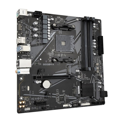 Gigabyte B550M K 1.0 motherboard AMD B550 Socket AM4 micro ATX image 3