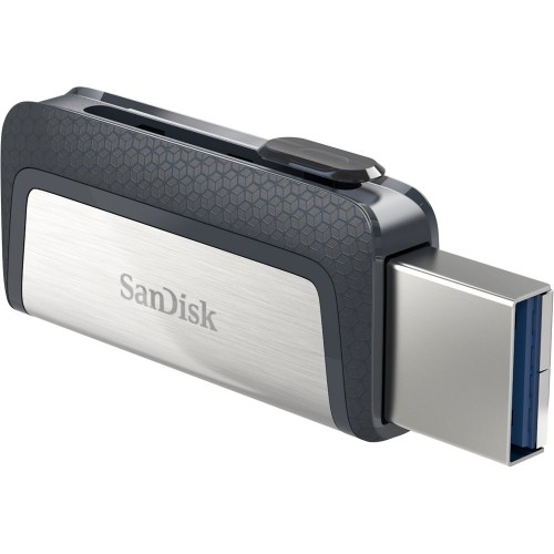 Sandisk Ultra Dual Drive USB Type-C USB flash drive 64 GB USB Type-A / USB Type-C 3.2 Gen 1 (3.1 Gen 1) Black,Silver image 3