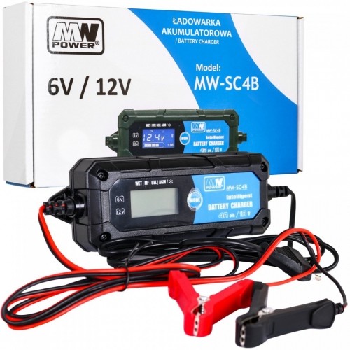 RoGer MW-SC4B Зарядное устройство для аккумулятора 6V / 12V image 3