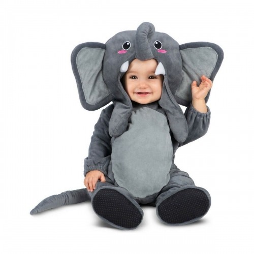 Costume for Babies My Other Me Elephant Grey (4 Pieces) image 3