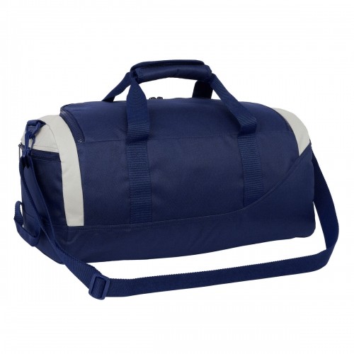 Sports bag Benetton Varsity Grey Navy Blue 50 x 25 x 25 cm image 3