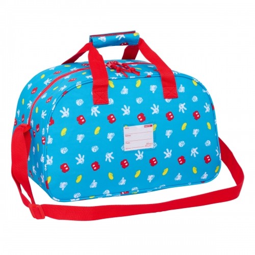 Sports bag Mickey Mouse Clubhouse Fantastic Blue Red 40 x 24 x 23 cm image 3
