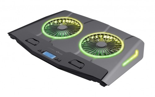 Trust GXT 1127 YOOZY laptop cooling pad 43.9 cm (17.3") 1500 RPM Black, Grey image 3