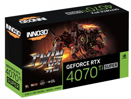 Inno3D GEFORCE RTX 4070 Ti SUPER TWIN X2 NVIDIA 16 GB GDDR6X image 3