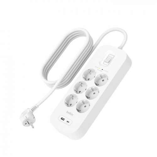 Belkin Connect White 6 AC outlet(s) 2 m image 3