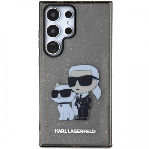 Karl Lagerfeld KLHCS24LHNKCTGK S24 Ultra S928 czarny|black hardcase Glitter Karl&Choupette image 3