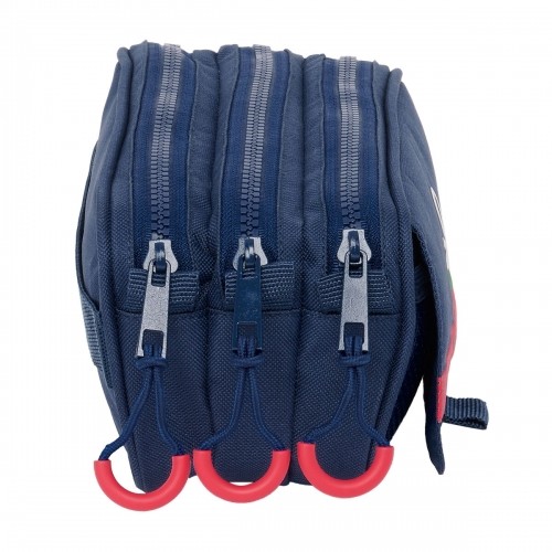 Triple Carry-all Benetton Italy Navy Blue 21,5 x 10 x 8 cm image 3