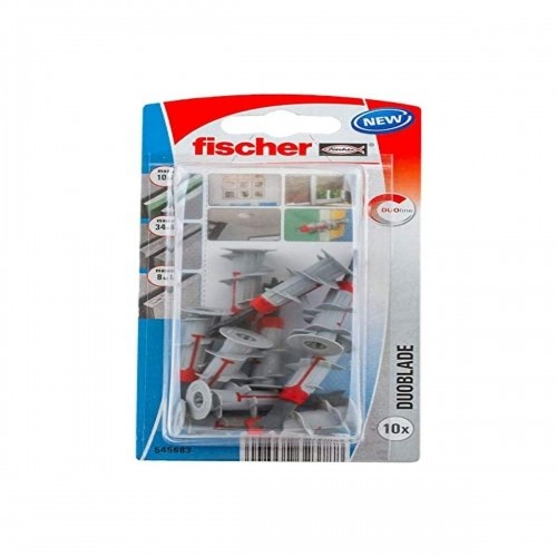 Шипы Fischer Duoblade Нейлон Пластик (10 штук) image 3