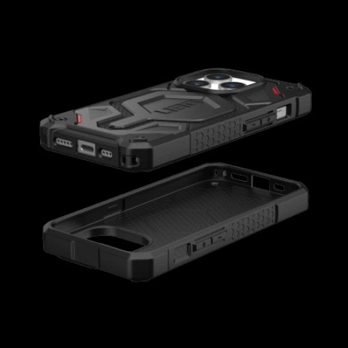 UAG Monarch Pro - protective case for iPhone 15 Pro, compatible with MagSafe (kevlar black) image 3