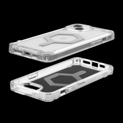 UAG Plyo MagSafe - protective case for iPhone 15 Plus compatible with MagSafe (ice-silver) image 3