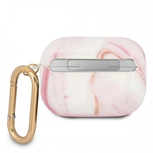 Guess GUAPUNMP AirPods Pro cover pink|pink Marble Collection image 3