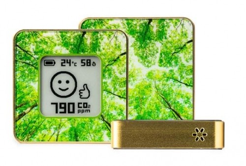 SMART HOME AIR QUALITY SENSOR/GOLD/TREE AIRV-TREE AIRVALENT image 3