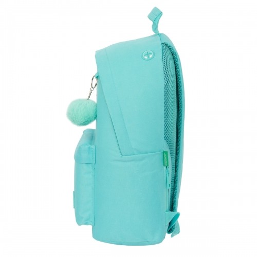 Laptop Backpack Benetton Letter Green 31 x 41 x 16 cm image 3