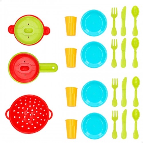 Children’s Dinner Set Colorbaby Toy Drainer 26 Pieces (12 Units) image 3