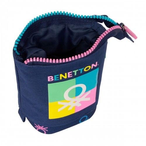 Вертикальный пенал Benetton Cool Тёмно Синий 8 x 19 x 6 cm image 3