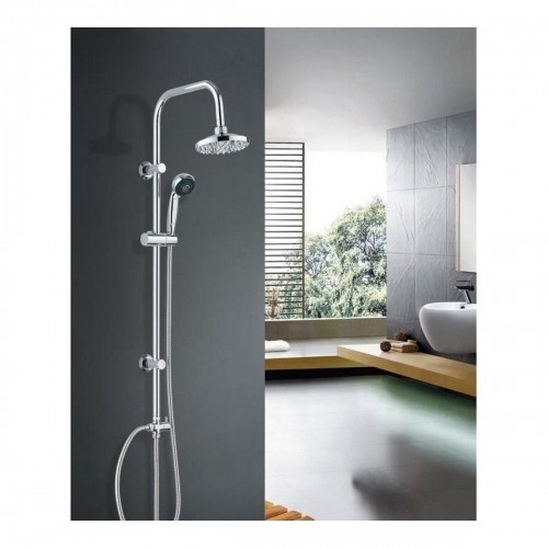 Shower Column Rousseau Sonora 3 Stainless steel ABS Ø 15 cm image 3