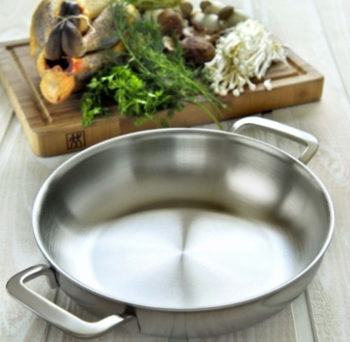 DEMEYERE Multifunction 7 32 cm steel frying pan with 2 handles image 3