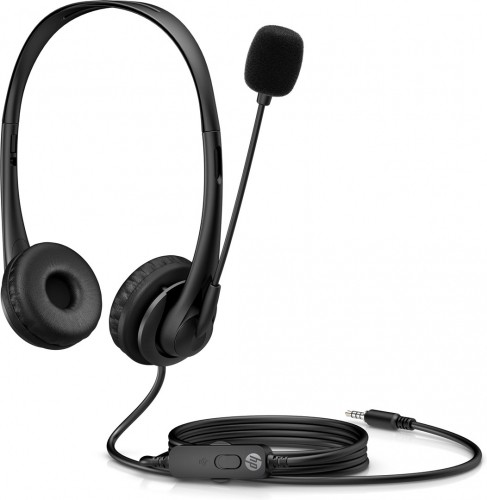 Hewlett-packard HP Stereo 3.5mm Headset G2 Wired Head-band Office/Call center Black image 3