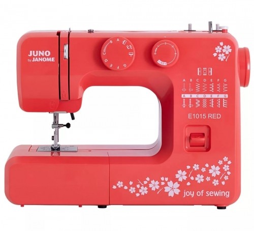Janome Juno E1015 sewing machine red image 3